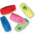 Neon Smiley Cap Eraser Assortment